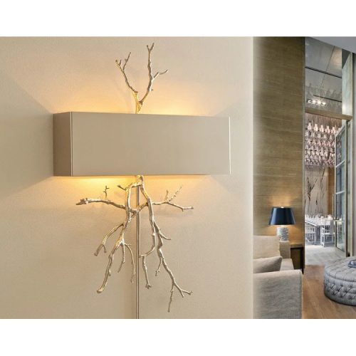 LED Wall Lamp In Forest Style For Dining Room For Living Room