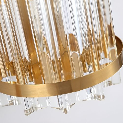 Luxury Crystal Wall Lamp in Nordic Style in Detail