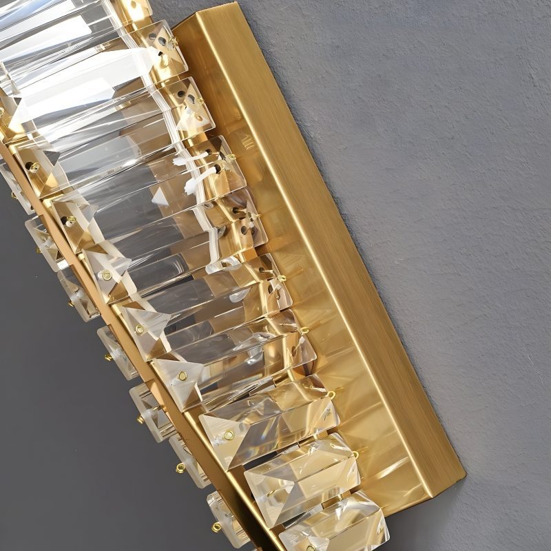 Luxury Crystal Wall Sconce in Creative Style Deatils