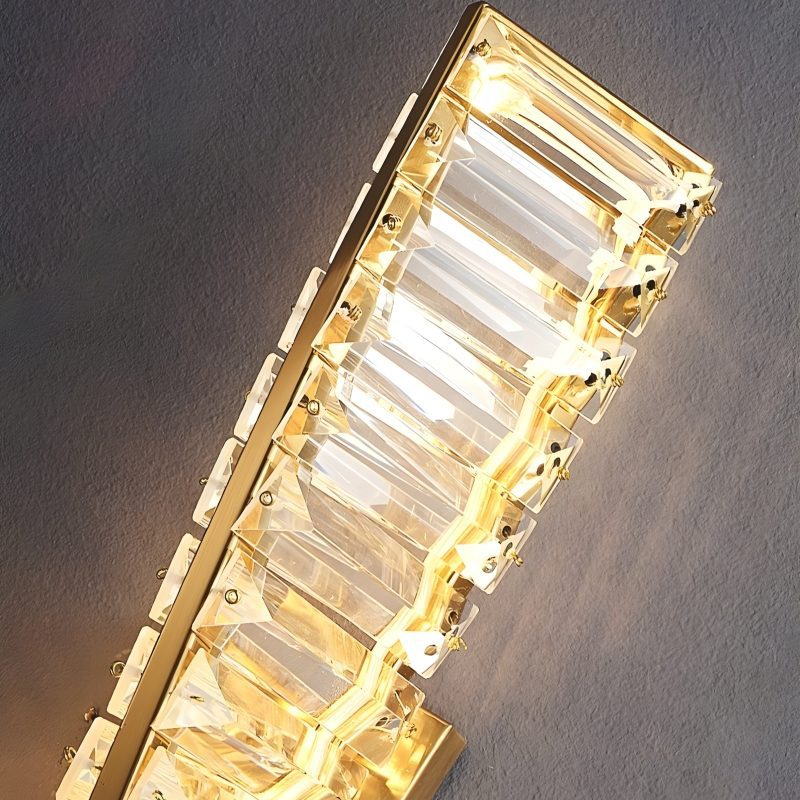 Luxury Crystal Wall Sconce in Creative Style In Detail