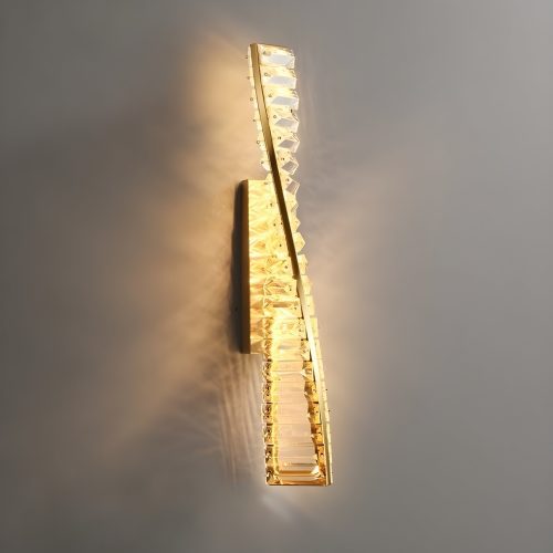 Luxury Crystal Wall Sconce in Creative Style Small Light On