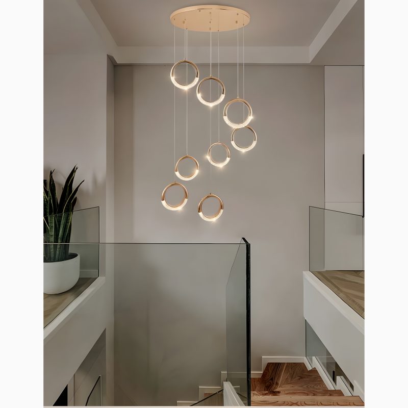 Stylish Modern LED Pendant Chandelier from Mirodemi for Living Room