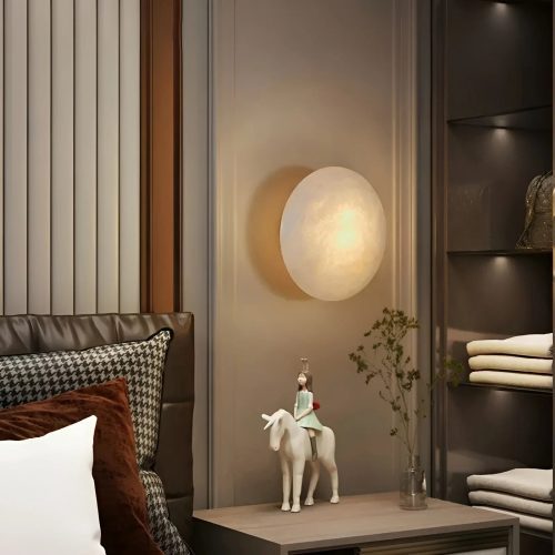 Luxury Marbel Wall Lamp In The Sphere Shape