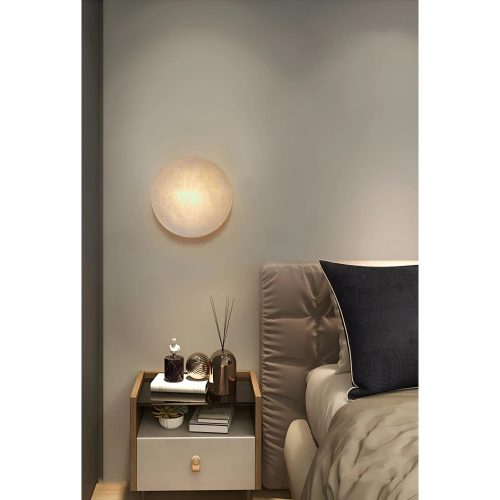 Luxury Marbel Wall Lamp In The Sphere Shape For Bedroom