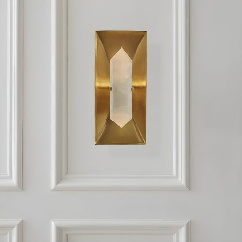 Luxury Marble Wall Lamp in American Style for Foyer