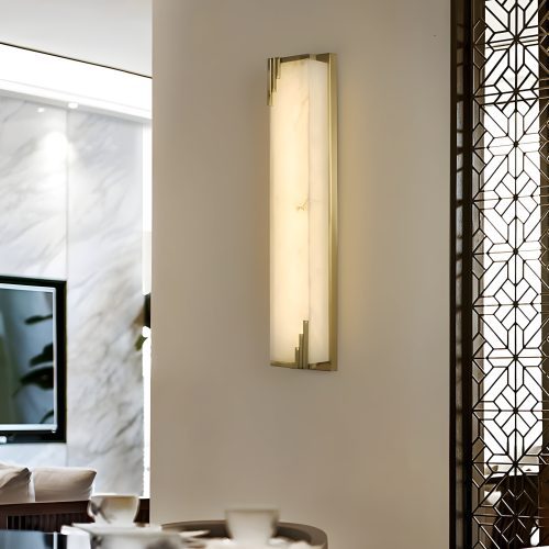 MIRODEMI Luxury Marble Wall Lamp in Marvelous Style for Living Room, Bedroom image | luxury lighting | marble wall lamps