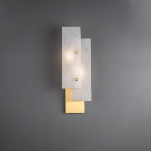 Luxury Marble Wall Lamp in Postmodern Style