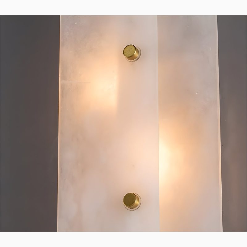 Luxury Marble Wall Lamp in Postmodern Style in Detail