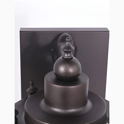 Luxury Outdoor Black Vintage Waterproof Wall Sconce