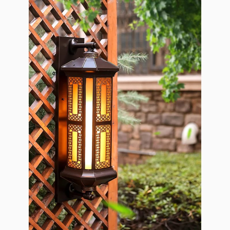 Luxury Outdoor Vintage Waterproof Wall Lamp