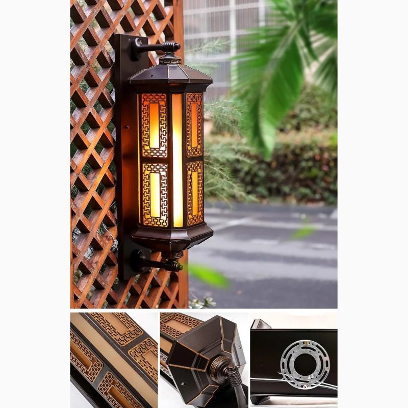 Luxury Outdoor Vintage Waterproof Wall Lighting