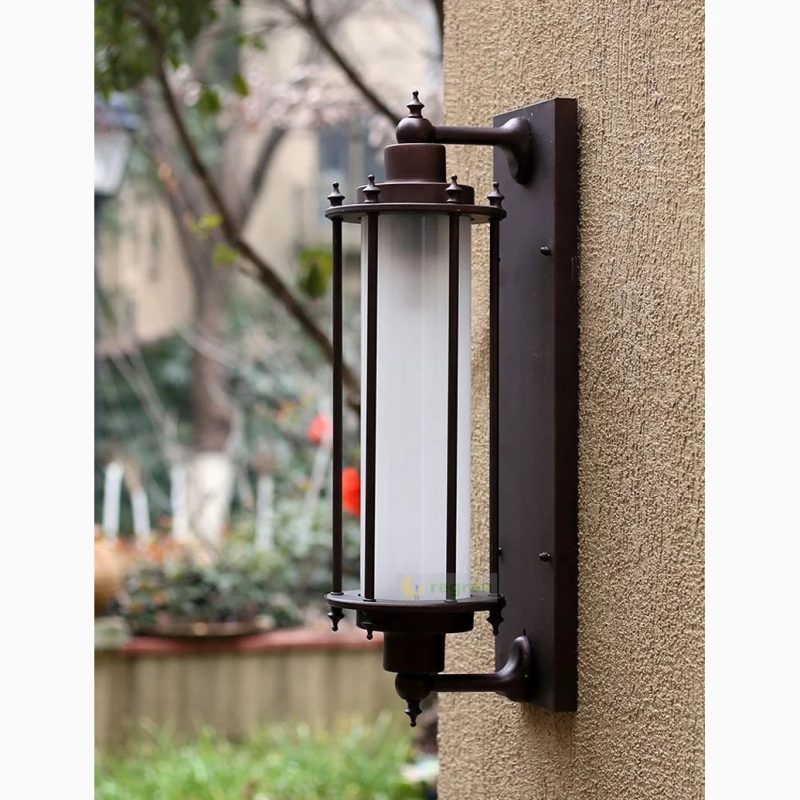 Luxury Outdoor Vintage Waterproof Wall Sconce For Courtyard For Balcony