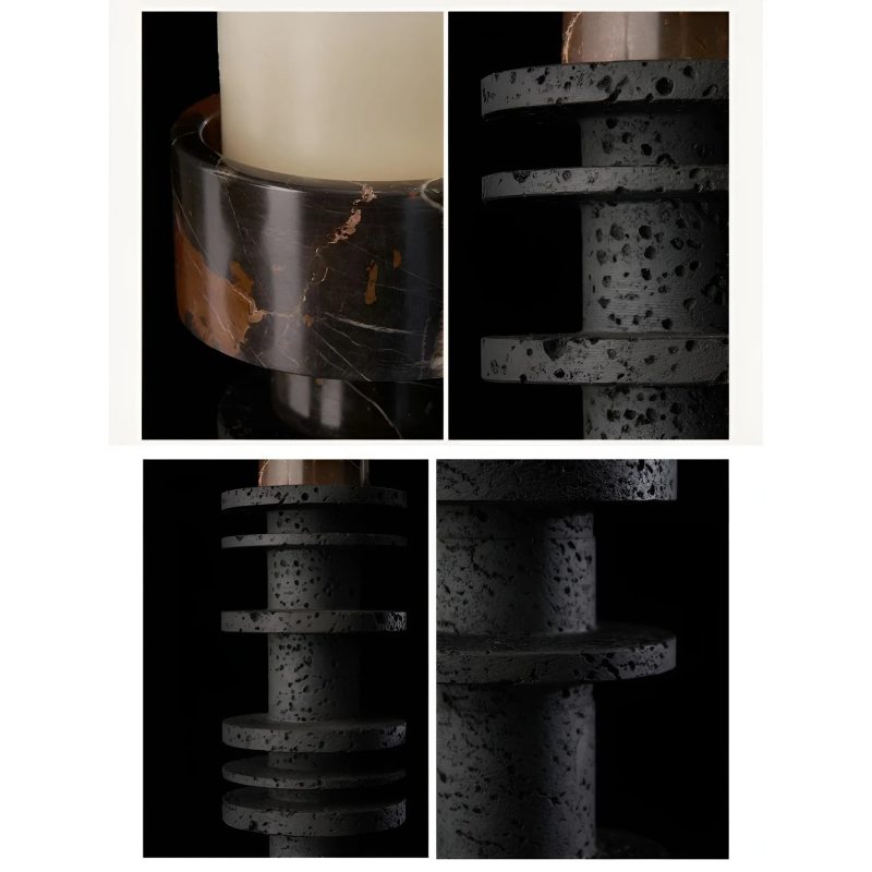 Luxury Pillar Candle Holder For Bar For Restaurant