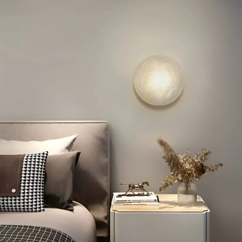 Luxury Sphere Shaped Marbel LED Wall Lamp