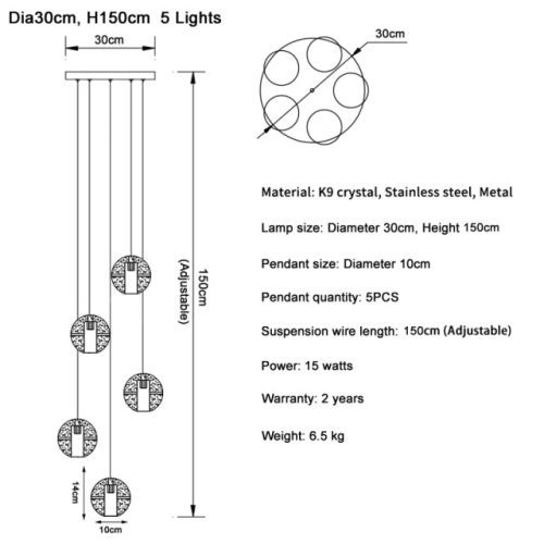 Luxury modern crystal chandelier for staicase large home decor led cristal lamp long villa hallway hanging.jpg 640x640 5eb4cd3a fe38 44f6 a7cf 6a4a70b836fc