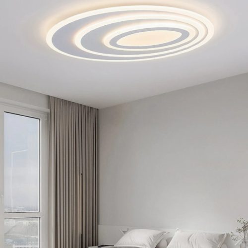 MIRODEMI Acceglio Minimalist Oval Ceiling Lamp