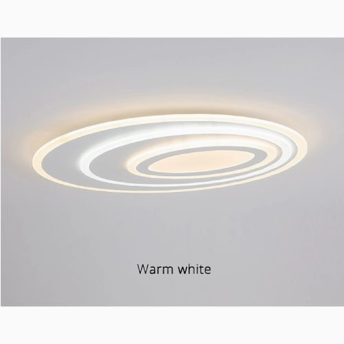 MIRODEMI Acceglio Minimalist Oval LED Ceiling Light For Kids Room