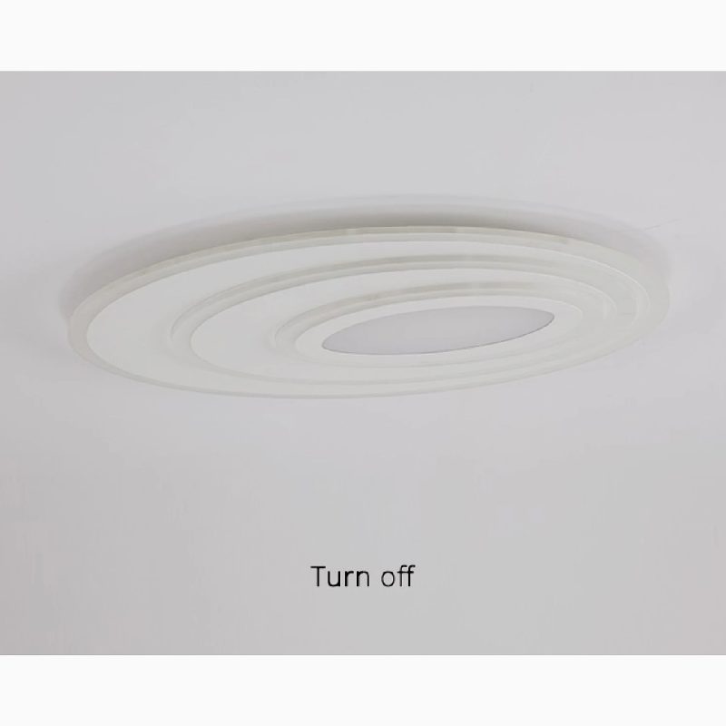 MIRODEMI Acceglio Minimalist Oval LED Ceiling Light For Living Room