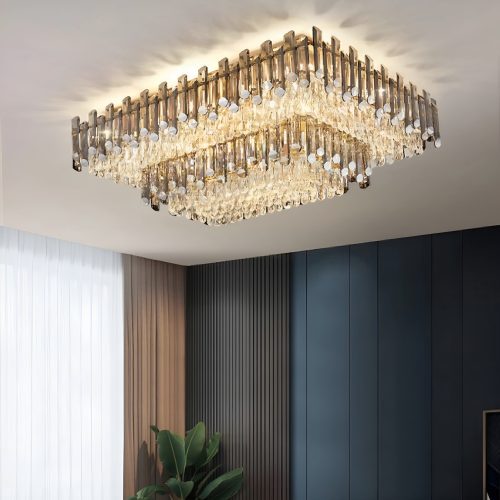 MIRODEMI Acciano Modern Crystal Chandelier