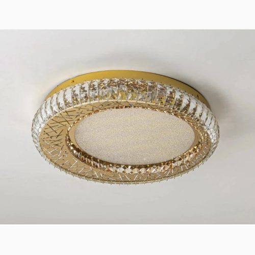 MIRODEMI Aci Castello Round LED Crystal Ceiling Lamp For Living Room