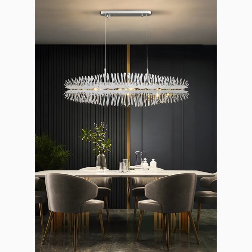 MIRODEMI Acquaviva delle Fonti | Modern Creative Golden LED Сhandelier for House