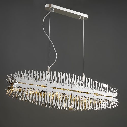 MIRODEMI Acquaviva delle Fonti Modern Style Creative Golden LED handelier for Dining Room