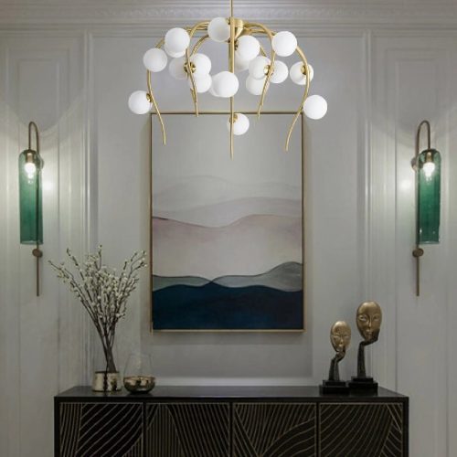 MIRODEMI Acri Jellyfish Shaped Chandelier