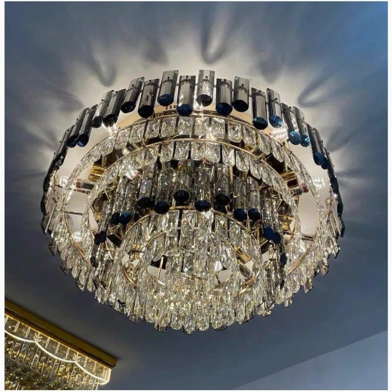 MIRODEMI Adria Large Luxury Crystal Chandelier Fro Living Room