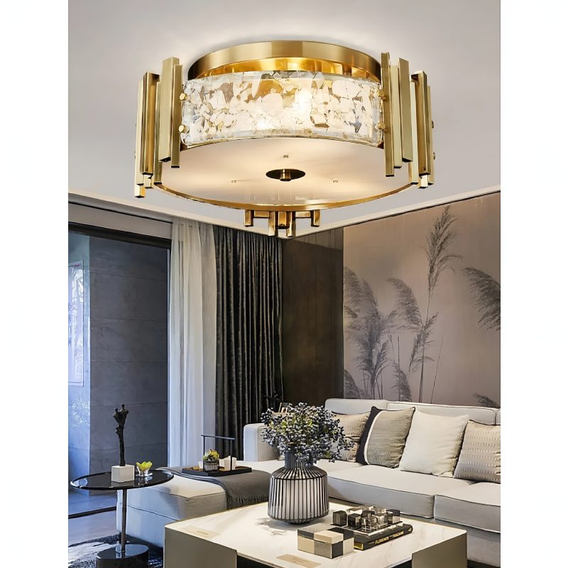 MIRODEMI® Agira | Decorative Round Led Ceiling Chandelier