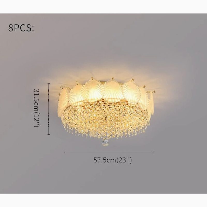 MIRODEMI Agliana Crystal Ceiling Light