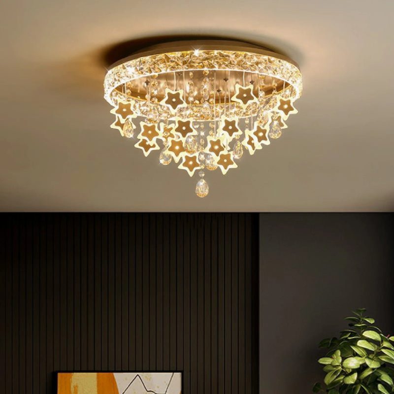 MIRODEMI Airola Simple Star LED Ceiling Light For Childrens Room