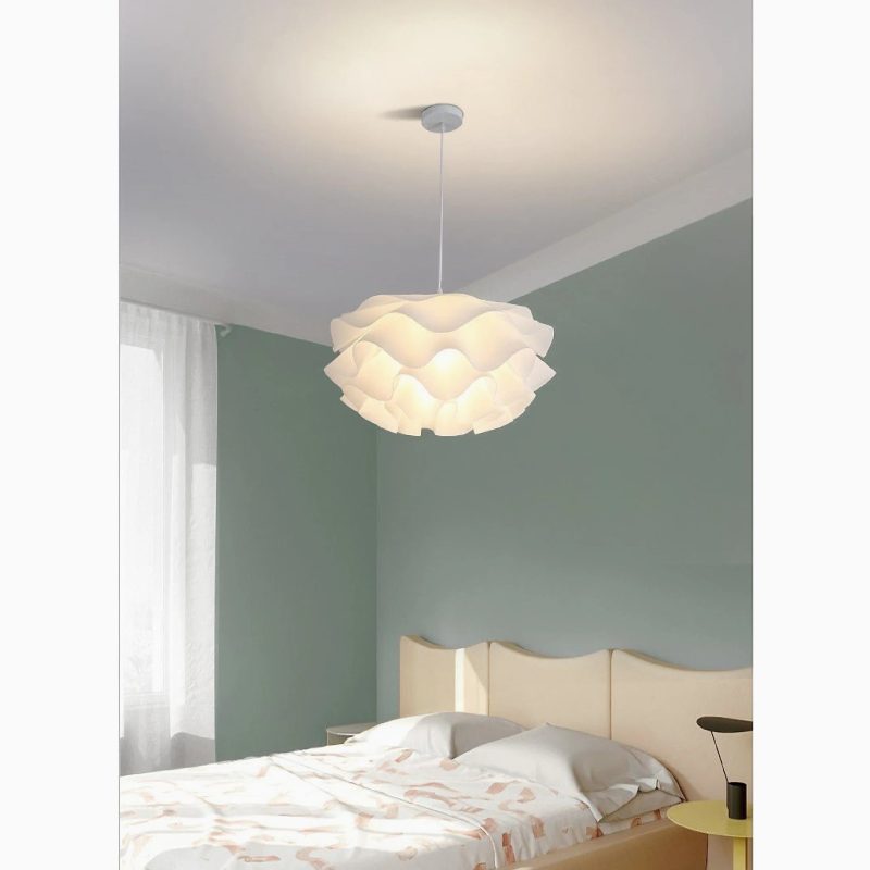 MIRODEMI Airuno Stylish White Chandelier