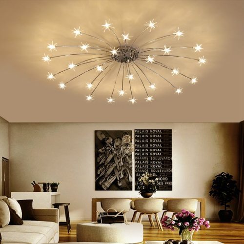 MIRODEMI Ala Firework Romantic Led Minimalist Luxury Ceiling Light