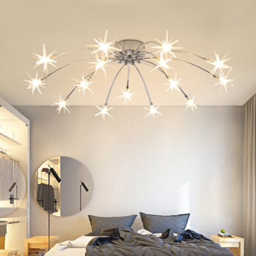 MIRODEMI Ala Firework Romantic Led Minimalist Luxury Ceiling Light For Living Room