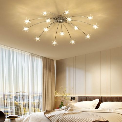 MIRODEMI Ala Firework Romantic Led Minimalist Luxury Style Ceiling Light For Room