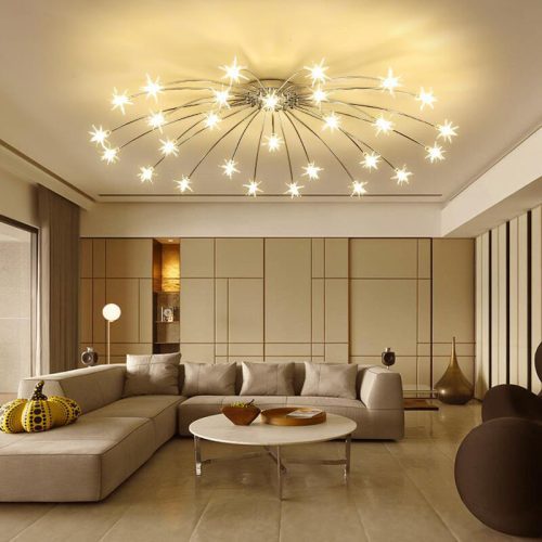 MIRODEMI Ala Firework Romantic Minimalist Luxury Style Ceiling Light