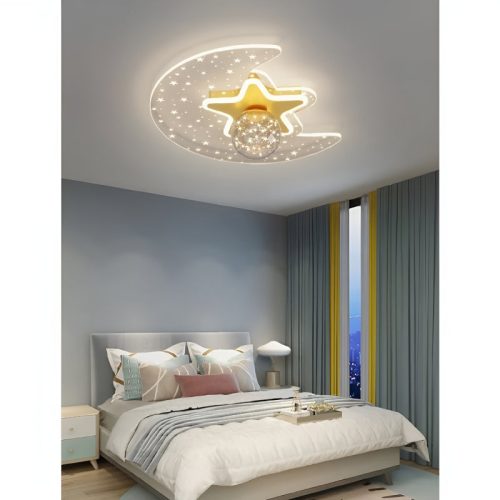 MIRODEMI Alba Modern Moon Star Led Lamp