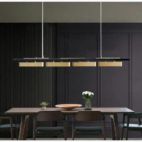 MIRODEMI Albavilla Modern Simple Creative Minimalistic Blocks LED Chandelier For Dining Room