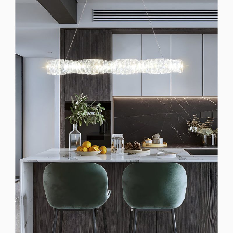 MIRODEMI Albenga Luxury Crystal Chandelier For Kitchen Island