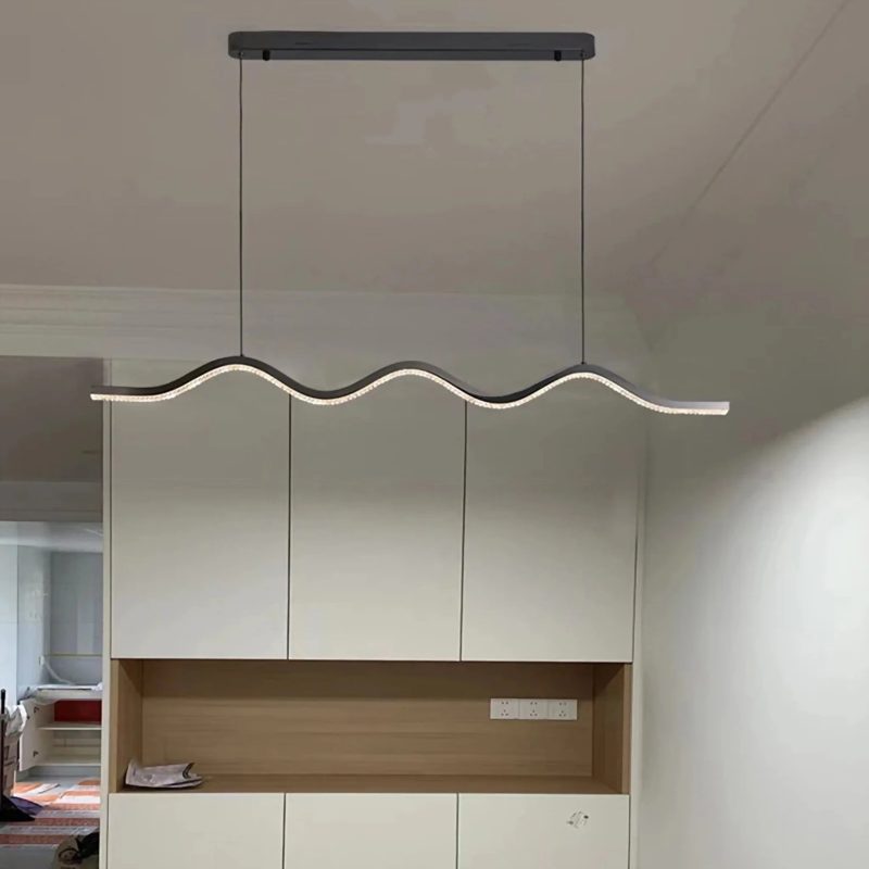 MIRODEMI Albiate Wave Pendant For Dining Room