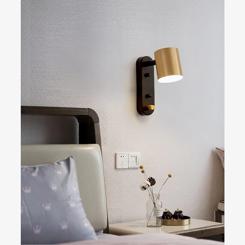 MIRODEMI Alcorcon Chic Nordic Bedside Wall Lamp