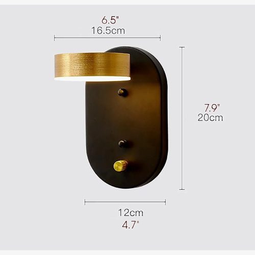 MIRODEMI Alcorcon Elegant Nordic Bedside Wall Sconce