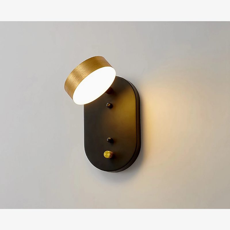 MIRODEMI Alcorcon Sleek Nordic Bedside Wall Light