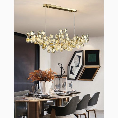 MIRODEMI Alfano Gold Creative Chandelier