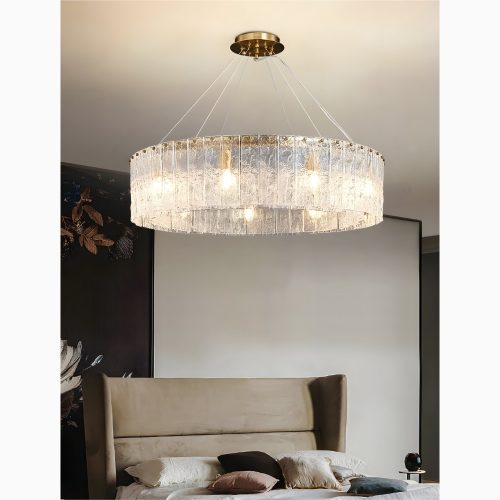 MIRODEMI Altavilla Monferrato | Modern Home Decor Drum Hanging Chandelier for Dining Room