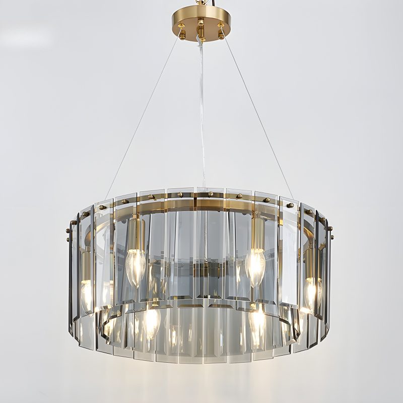 MIRODEMI Altavilla Monferrato Modern Home Decor Drum Hanging Chandelier for Modern Dining Room