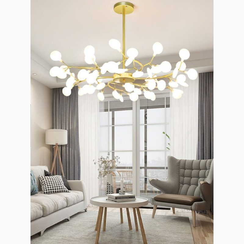 MIRODEMI Altavilla Vicentina Nordic Design Flower LED Chandelier