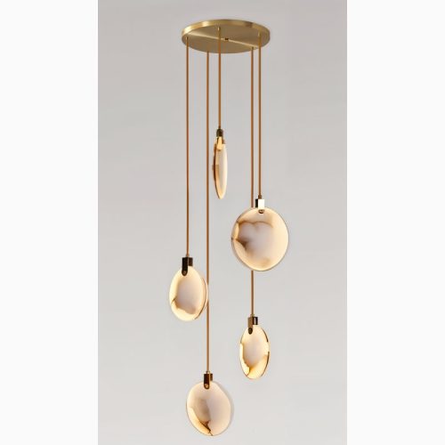 MIRODEMI Amalfi Luxury LED Chandelier for Classy Living Room