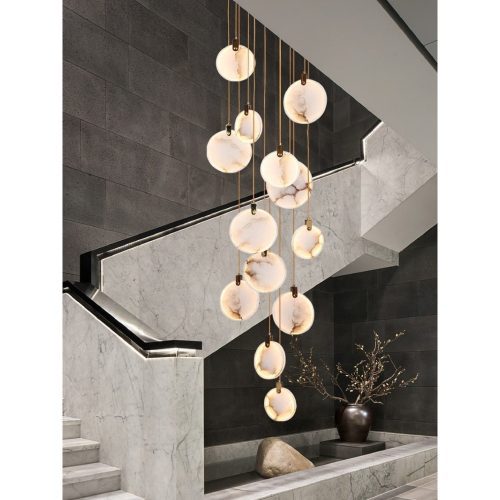 MIRODEMI Amalfi Luxury LED Chandelier for Living Room