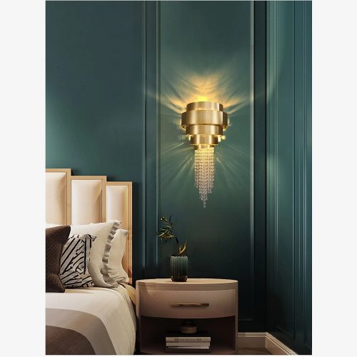 MIRODEMI Andujar Modern Gold Wall Sconce